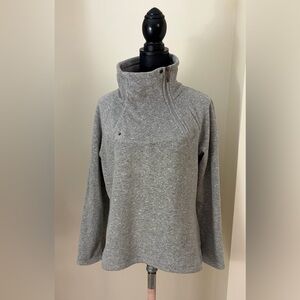 EUC Heather Gray Lole pullover fleece fleece sz L